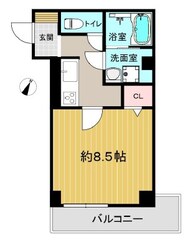 六甲道駅 徒歩7分 2階の物件間取画像